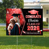 Custom Photo Class of 2026 Yard Sign Graduation Party Decor CH07 899930