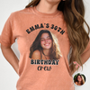 Custom Photo Birthday Crew Comfort Shirt - Personalized Birthday Party Shirt TH10 170407