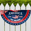 Custom Family Name America 250 Birthday 1776-2026 Non-Pleated Fan Flag HA75 920366