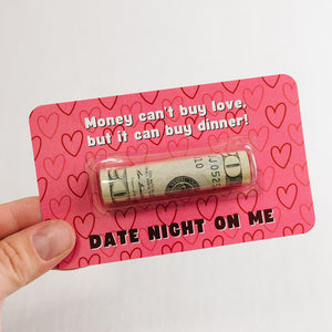 XOXO Here Is A Little Extra Dough Valentine's Day Funny Money Holder Card LM32 897425