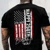 Custom Name USA 250th Birthday 1776-2026 Independence Day Back & Front Dark Shirt HO82 902222