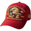 Bald Eagle United States Of America 250th Anniversary Embroidered Cap LM32 897757