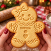 Personalized Name Gingerbread Shaped Cookie Stamp Gift For Family HA75 922186