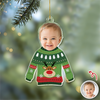 Custom Face Kid Funny Kid Ugly Sweater Acrylic Ornament For Christmas HA75 897844