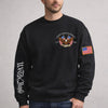 United States Of America 250th Anniversary 1776-2026 Eagle Sleeve Embroidered Sweatshirt LM32 899593