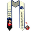 Custom Photo Class of 2026 - Balloon Design Graduation Stoles LM32 899153
