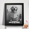 Custom Funny Photo Dog's Relax Time Picture Frame Gift For Dog Lovers LM32 895059