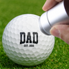 Personalized Papa Golf Ball Stamp Box Gift For Golf Players, Golf Lover HA75 921108