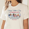 Custom Photo Happy Mother's Day & America 250 To My World Bright Shirt HO82 902132