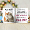 Custom Photo Thanks For Feeding Me Cat Lover Accent Mug TH10 892491