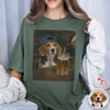 Custom Pet Drinking Beer Coffee Photo Funny Comfort Colors Shirt Funny Dog Lovers Gift CH07 911908
