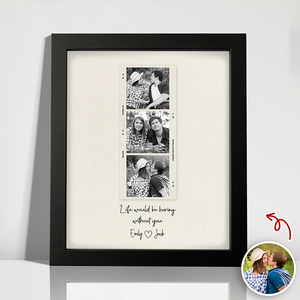 Custom Photo Life Would Be Boring Without You Picture Frame Gift For Couple TH10 898273