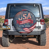 USA 250th Anniversary 1776-2026 Patriotic Tire Cover HA75 921148