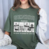 Custom Photo Senior Football Mama Comfort Color Shirt Gifts For Football Mom, Football Lover CH07 899444