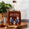 You And Me And The Dogs - Personalized Whiskey Bottle TH10 896893