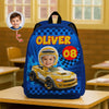 Custom Kid Photo Racing My Own Way Personalized Backpack HA75 921638