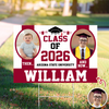 Personalized Let's Make Memories All Grown Up Graduation Class Of 2026 Yard Sign HO82 901346