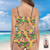 Custom Photo Hawaiian Style Bikini Swimsuit Gift for Women LM32 899881