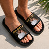 Custom Photo Dad Grandpa Title Personalized Slide Sandals - Gift For Dad Mom, Father's Day HA75 921490