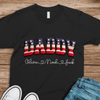 Personalized Mama, Mom With Kids Names Patriotic Dark Shirt HA75 920868