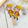 Custom Photo Graduate Personalized Face Fans Graduation Day Party Decor CH07 895330