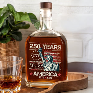 Celebrate Our America 250th Anniversary We The People Whiskey Bottle CH07 896716