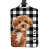 Custom Pet Photo Personalized Luggage Tag For Dog Cat Lovers HA75 892660