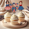 Custom Face Photo 4th Of July Independence Day Topper TH10 892603