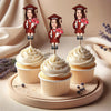Custom Funny Face Class of 2025 Graduation Decoration Cupcake Toppers HA75 892120