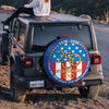 250th Anniversary 1776 - 2026 Patriotic Tire Cover HA75 898960
