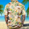 Custom Photo Funny Face Aloha Hawaii Shirt TH10 892745