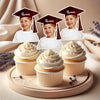 Custom Photo Graduation Decoration Cupcake Toppers HA75 892002