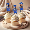 Custom Funny Face Finished Graduate Physical Cupcake Toppers β Class of 2026 Party Decor HO82 901338