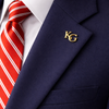 Personalized Initial Cufflinks for Men, Best Man Gifts For Father's Day, Valentine, Groomsmen Gifts LM32 899483