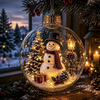 Glowing Christmas Diorama Ornament Home Decor TH10 171181
