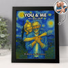 Custom Photo You And Me We Got This Under Starry Night - Personalized Picture Frame CH07 896544