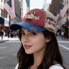 250th Anniversary USA Vintage Blue White Red Embroidered Cap TH10 170055