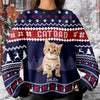 Custom Photo Cat Dad Cat Mom Ugly Sweater HA75 892896