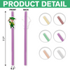 Custom Funny Face Class of 2026 Graduation Decoration Colorful Straws TH10 169131