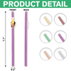 Custom Photo Colorful Straws for Birthday, Graduation, Wedding, Bachelorette Party Favors HA75 921206
