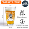 Personalized Vintage Photo Dad Gift For Father's Day Beer Glass TH10 170079