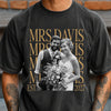 Personalized Wedding Photo Mr And Mrs Comfort Shirt, Couple Wedding Morning Outfit HA75 922210