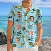 Custom Photo Family Vacation Family Trip - Personalized Hawaiian Shirt LM32 893715