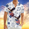 Custom Name USA 250 Anniversary With Eagle Hawaii Shirt TH10 169529