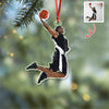 Custom Photo Basketball Players Acrylic Ornament Christmas Decorations HA75 897656