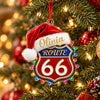 Custom Name Route 66 Acrylic Ornament, Christmas Decor For Car Lover TH10 171279
