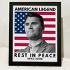 Charlie Kirk - America Legend Rest In Peace Picture Frame HO82 65802
