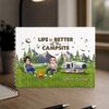 Personalized Life Is Better At The Campsite Building Brick Blocks For Camper TH10 170469