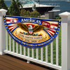 Custom Family Name America Celebrating 250 Years Of Independence 1776 - 2026 Non-Pleated Fan Flag CH07 911102