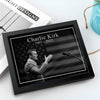 Charlie Kirk Memorial Black and White Style Picture Frame HO82 65806